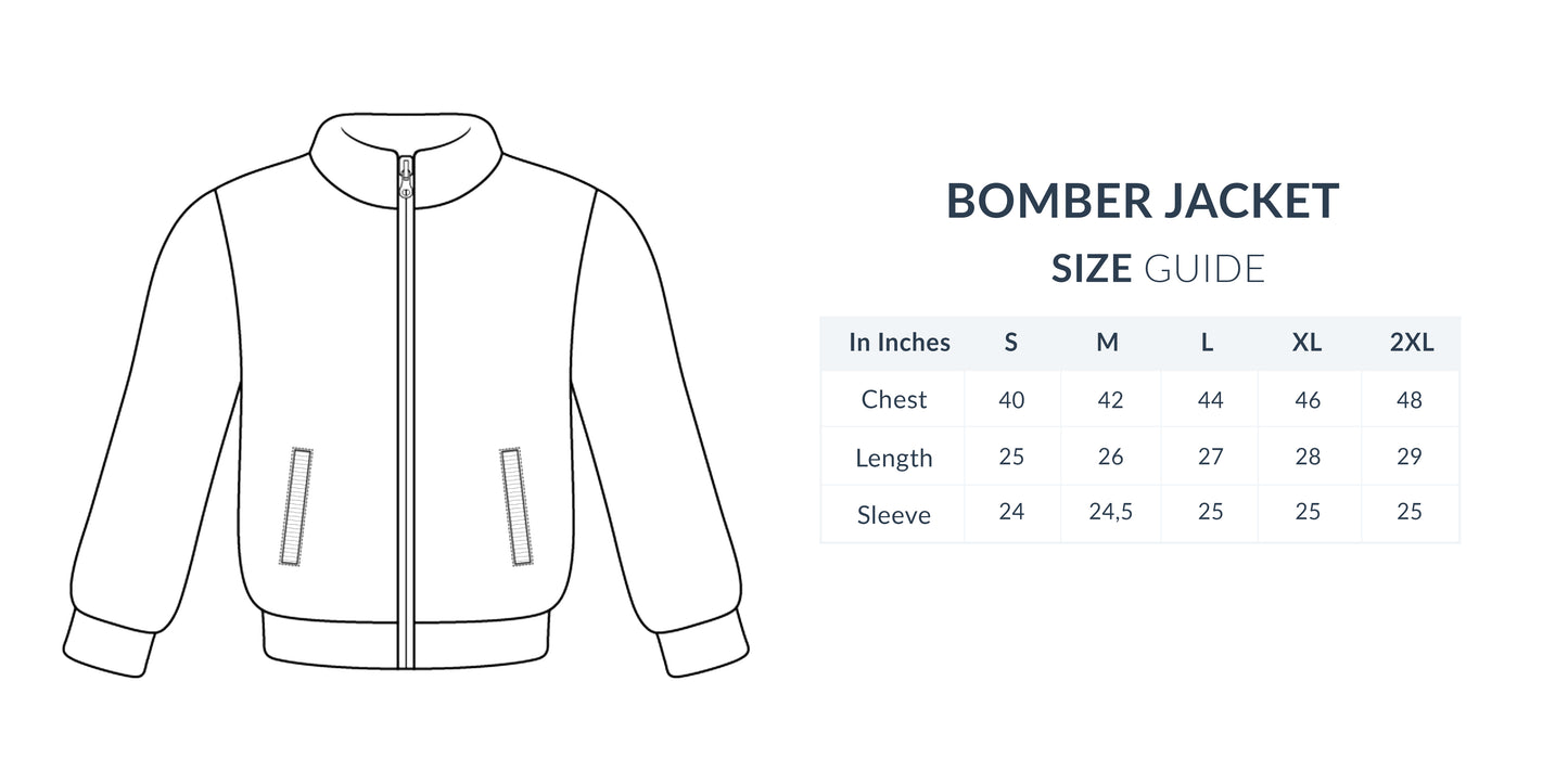 DROOPY | Black Bomber Jacket