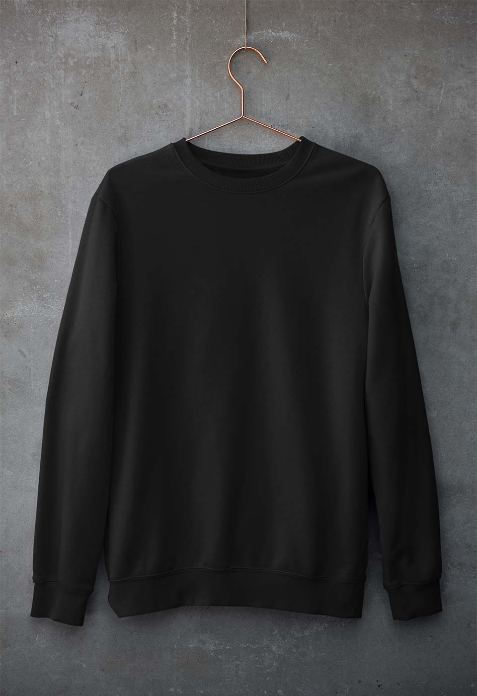 Sweatshirts : Unisex Plain & Solid Crew Neck (Multiple Colors and Sizes)