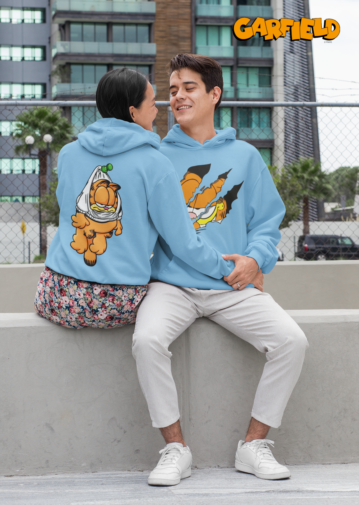 GARFIELD ON MY BACK | Unisex Hoodie