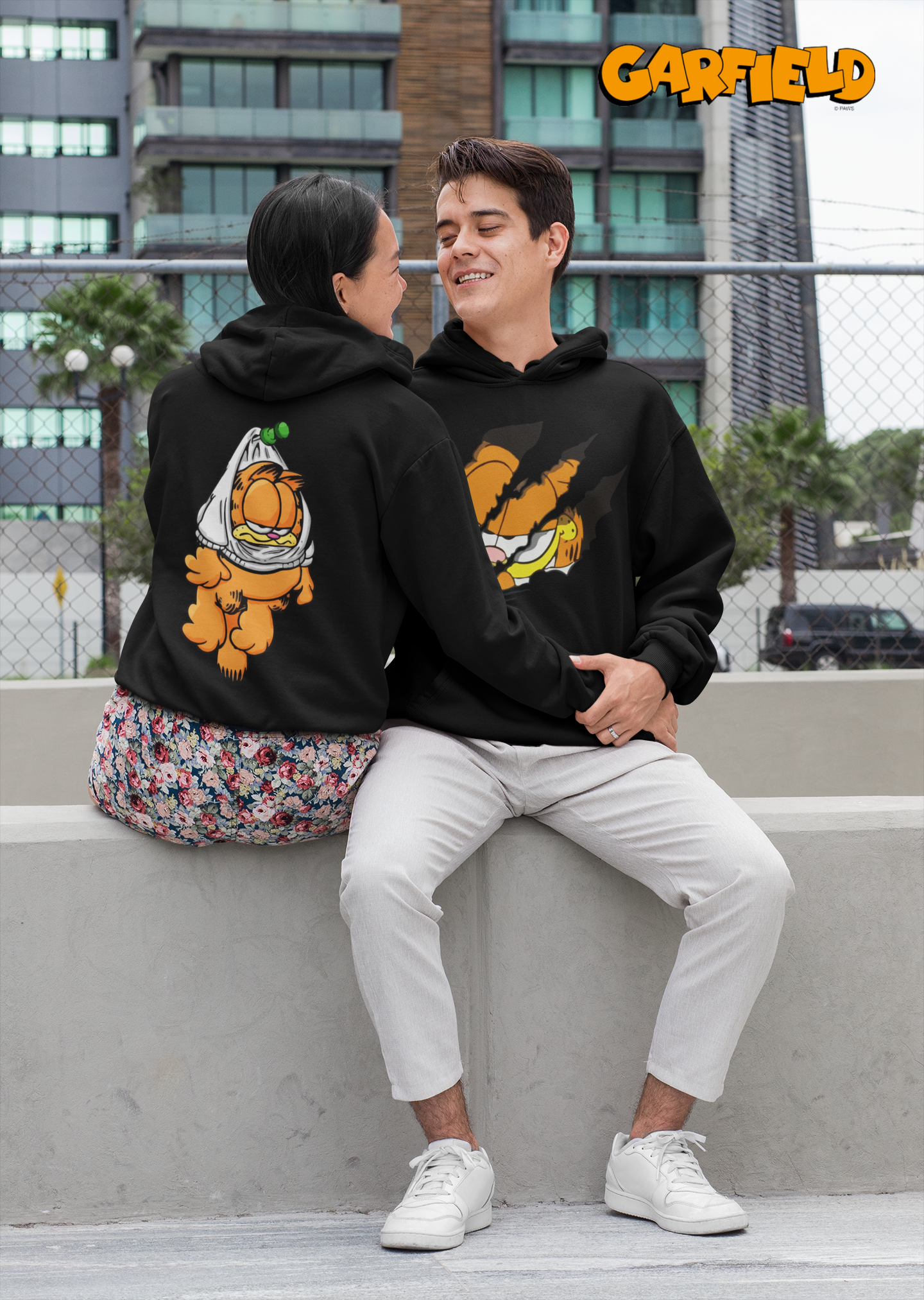 GARFIELD ON MY BACK | Unisex Hoodie