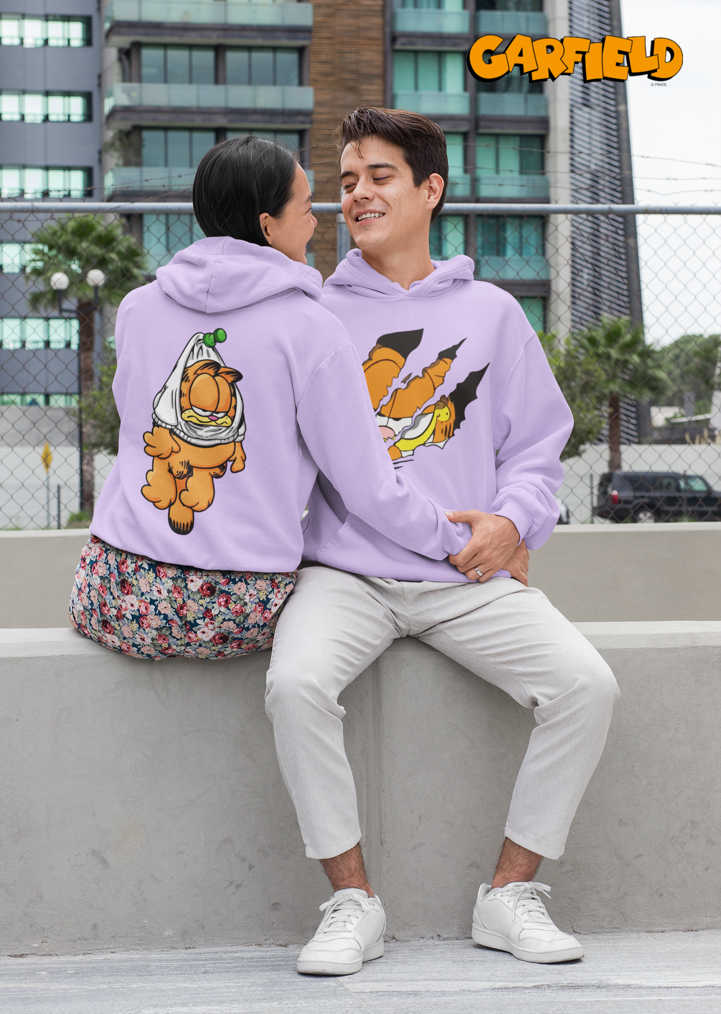 GARFIELD ON MY BACK | Unisex Hoodie