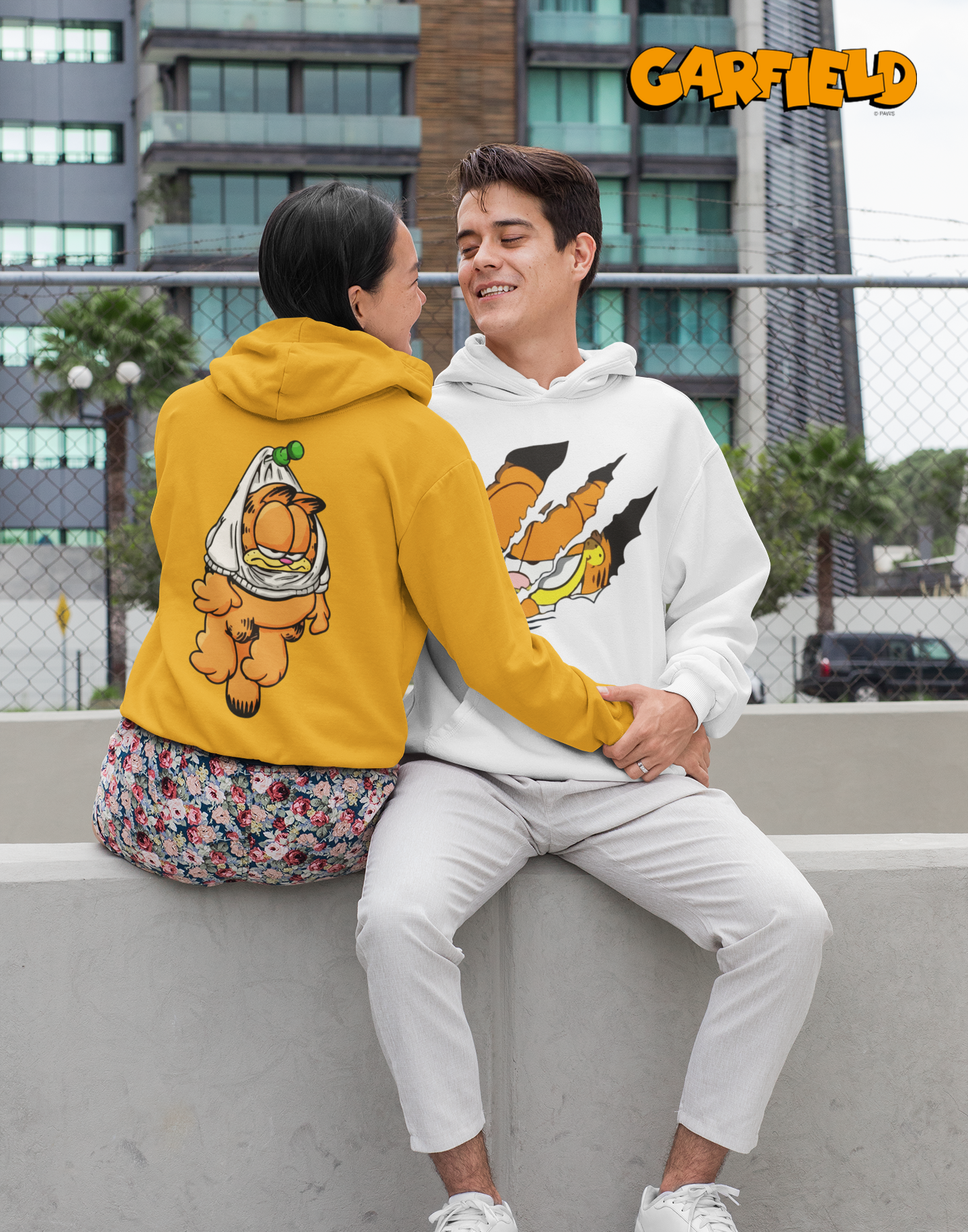 GARFIELD ON MY BACK | Unisex Hoodie