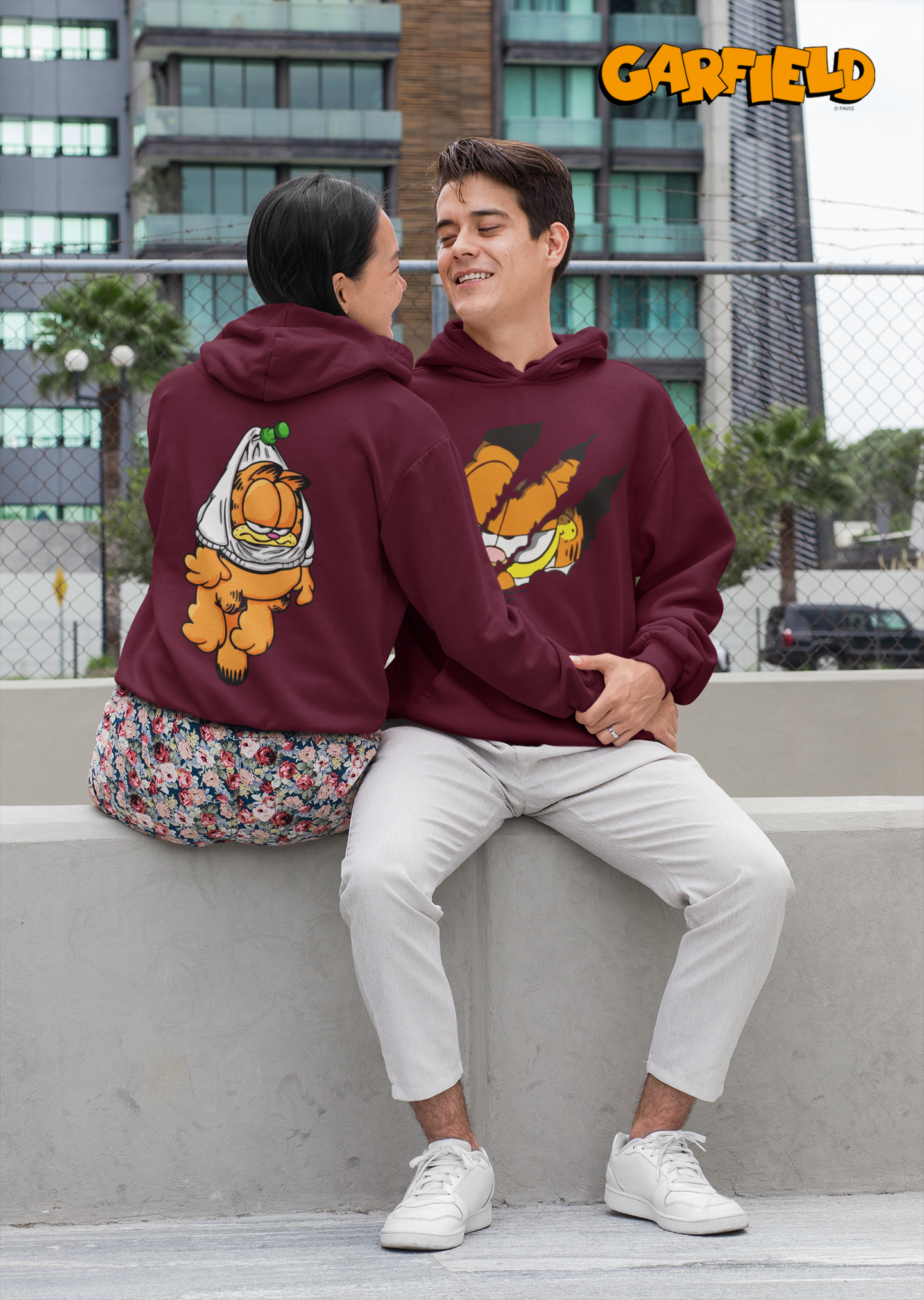 GARFIELD ON MY BACK | Unisex Hoodie