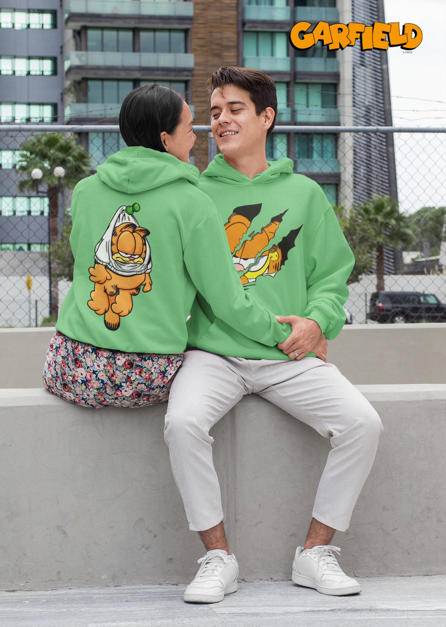 GARFIELD ON MY BACK | Unisex Hoodie