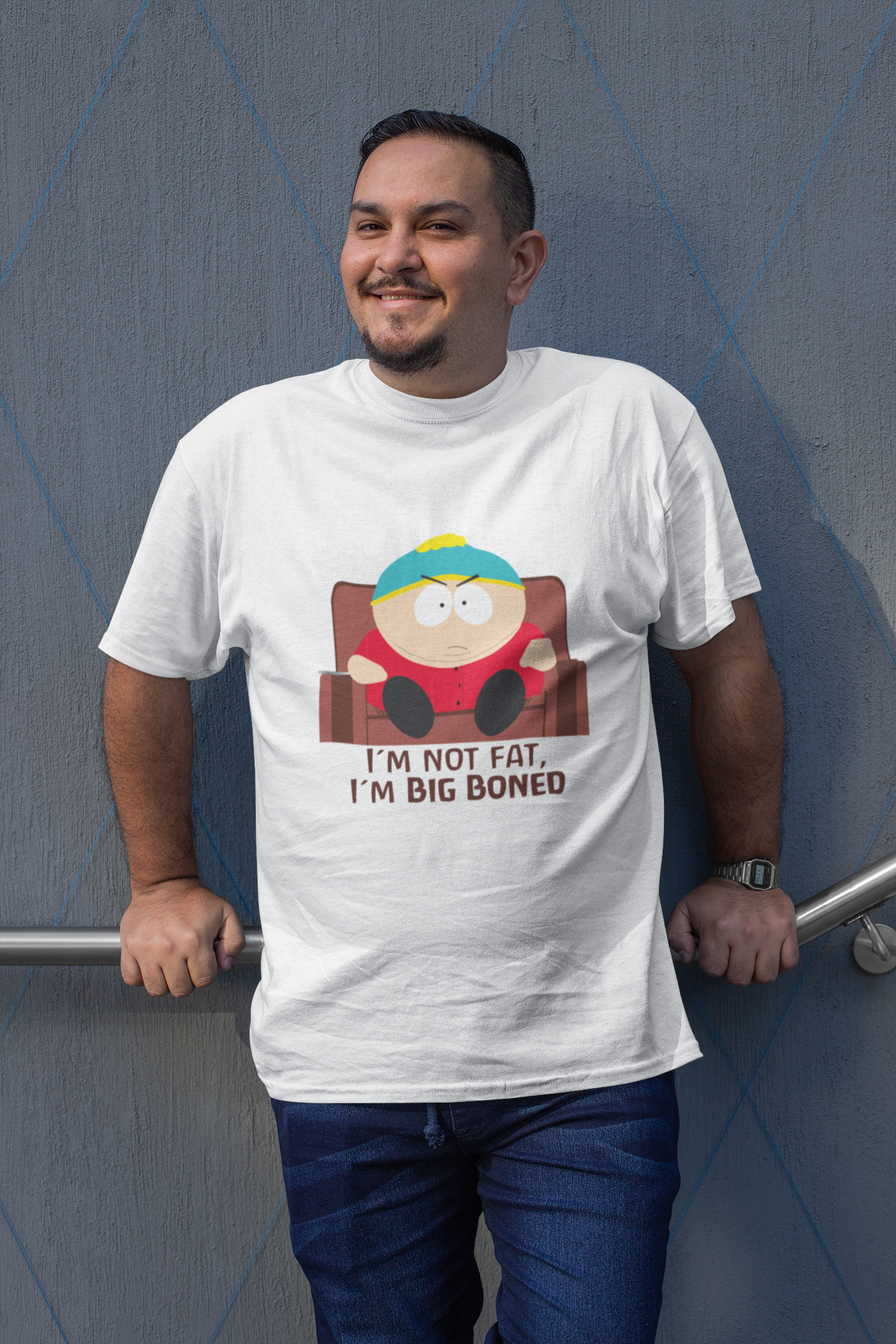 "I'M NOT FAT, I'M BIG BONED" - Eric Cartman, South Park | Unisex T-Shirt