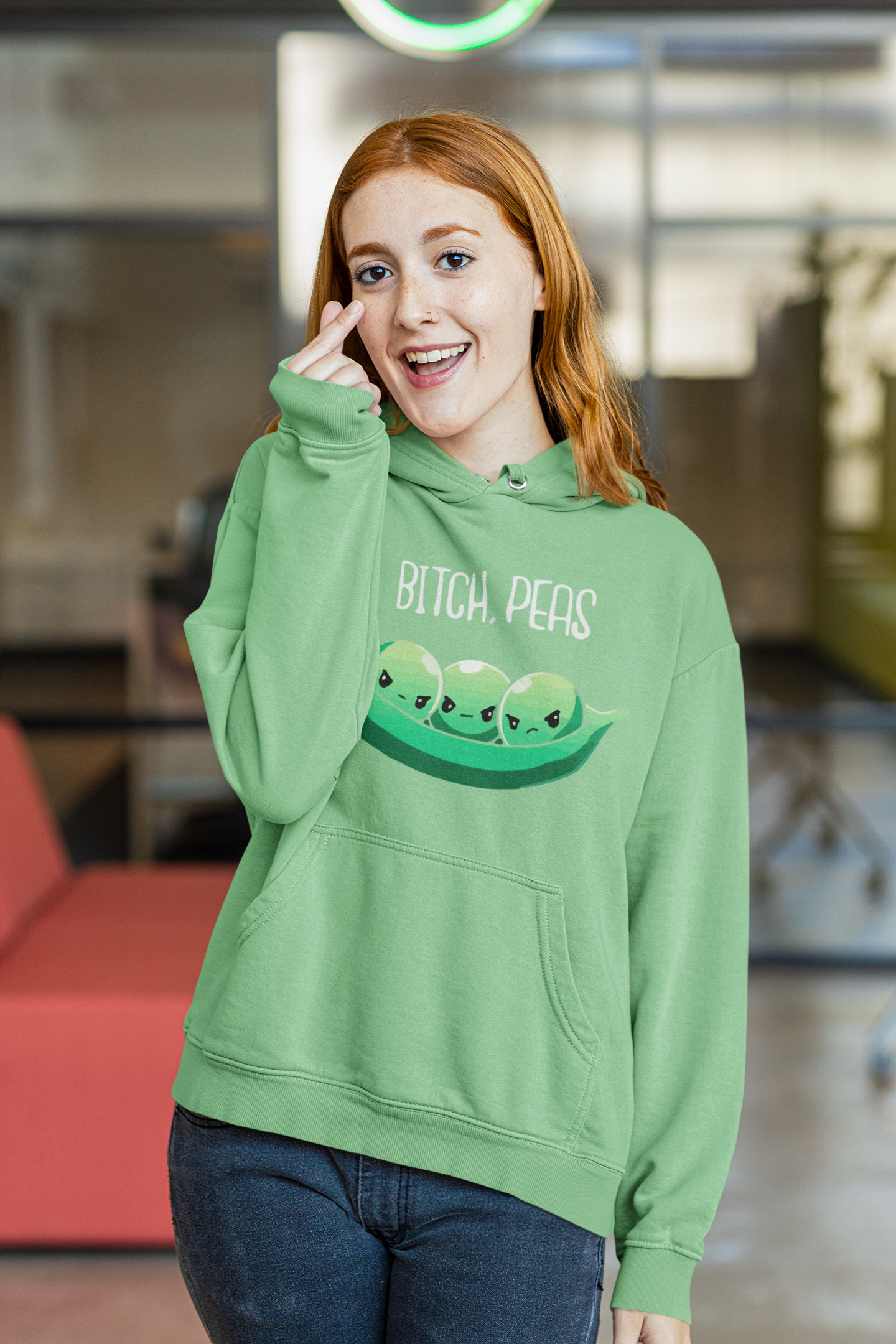 BITCH PEAS | Unisex Hoodie