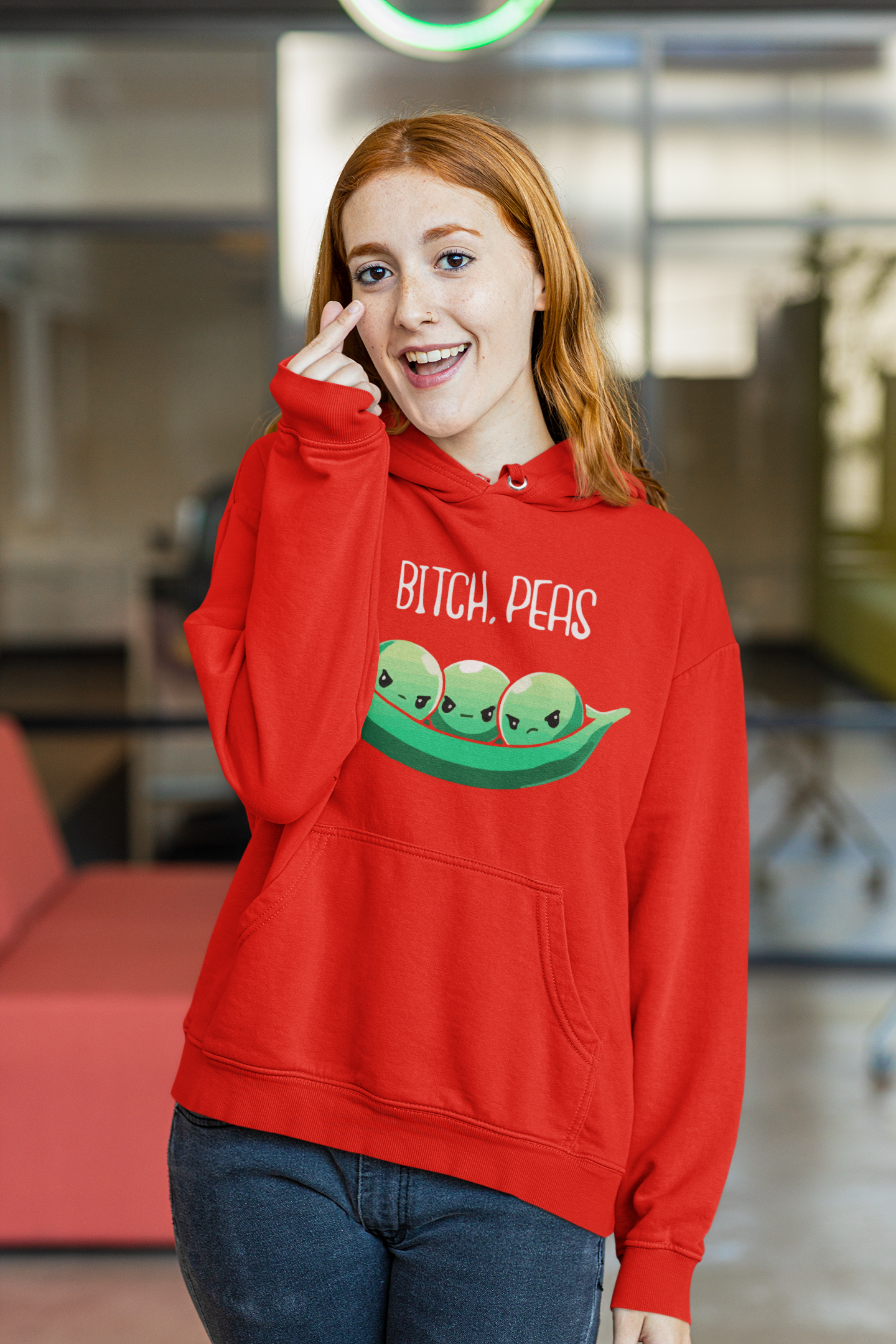 BITCH PEAS | Unisex Hoodie