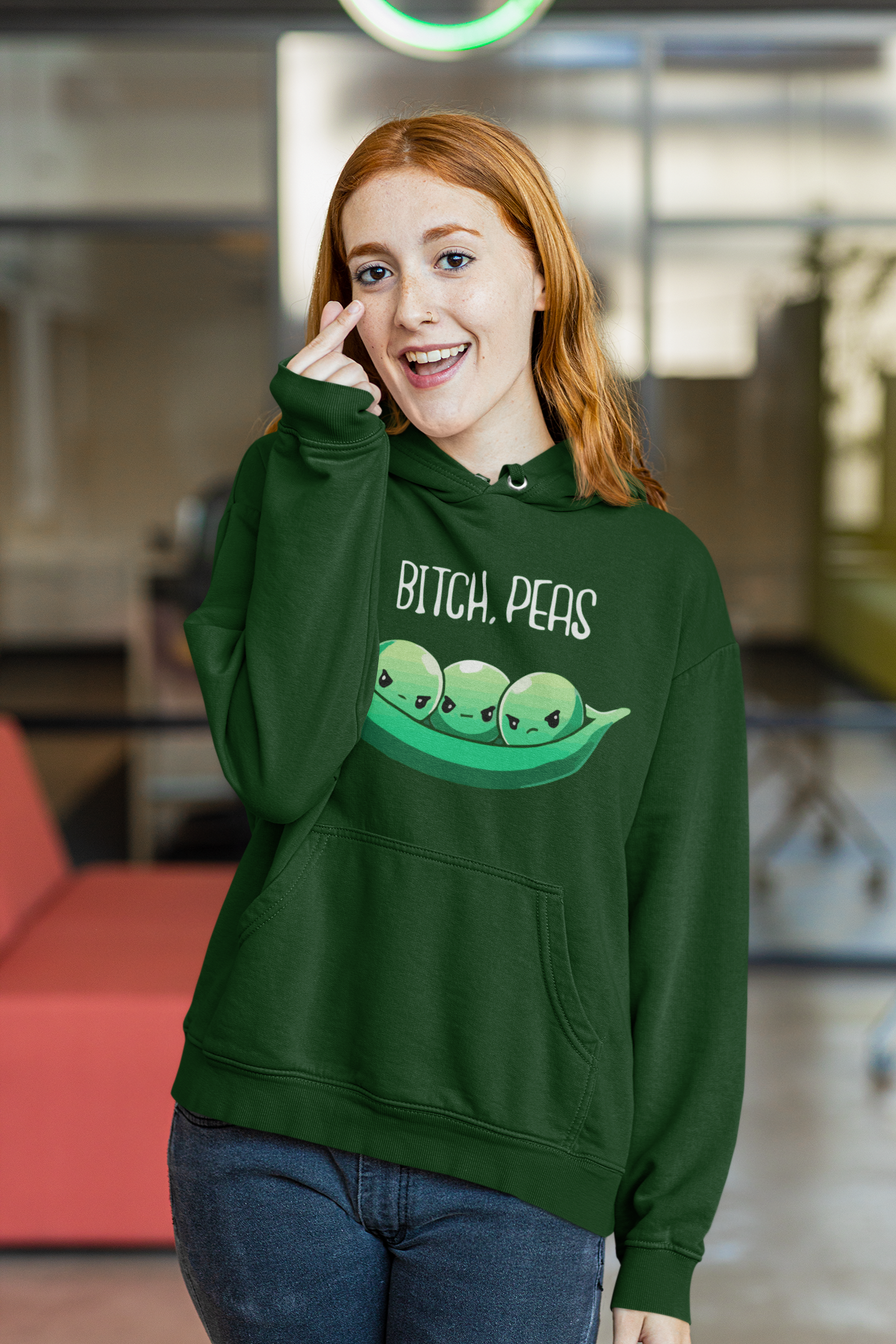 BITCH PEAS | Unisex Hoodie