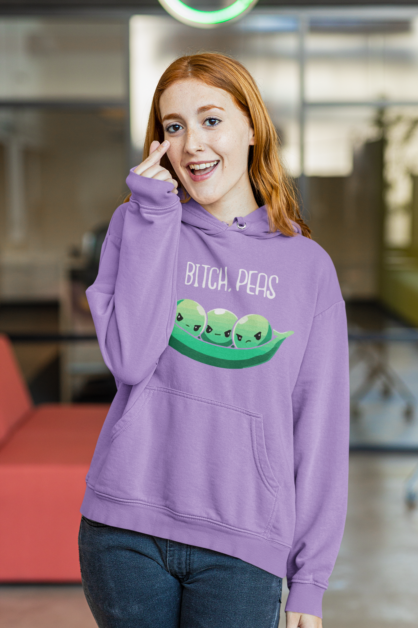 BITCH PEAS | Unisex Hoodie